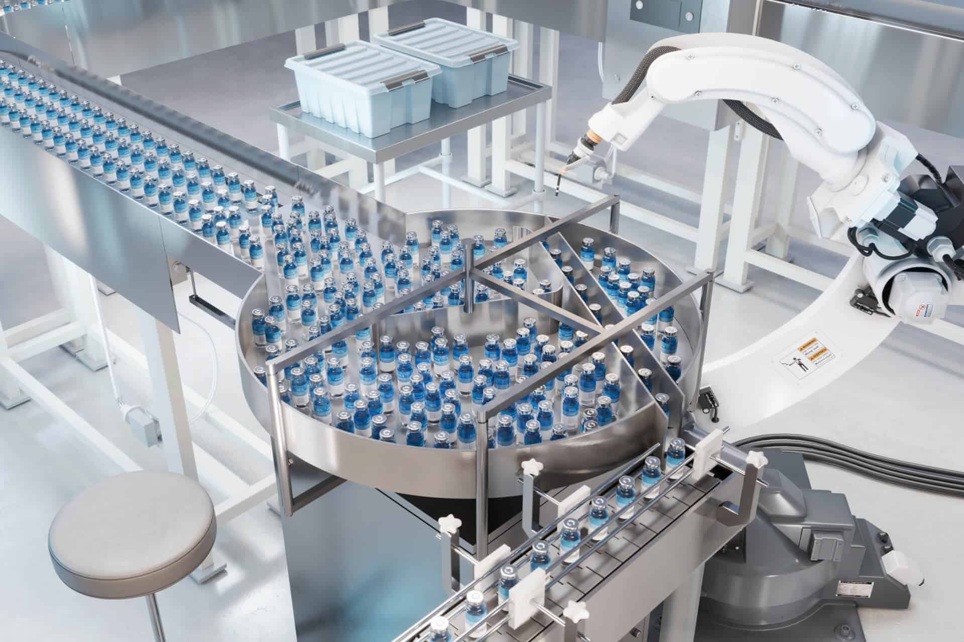 Automated vial production