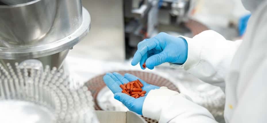 Capsule production line