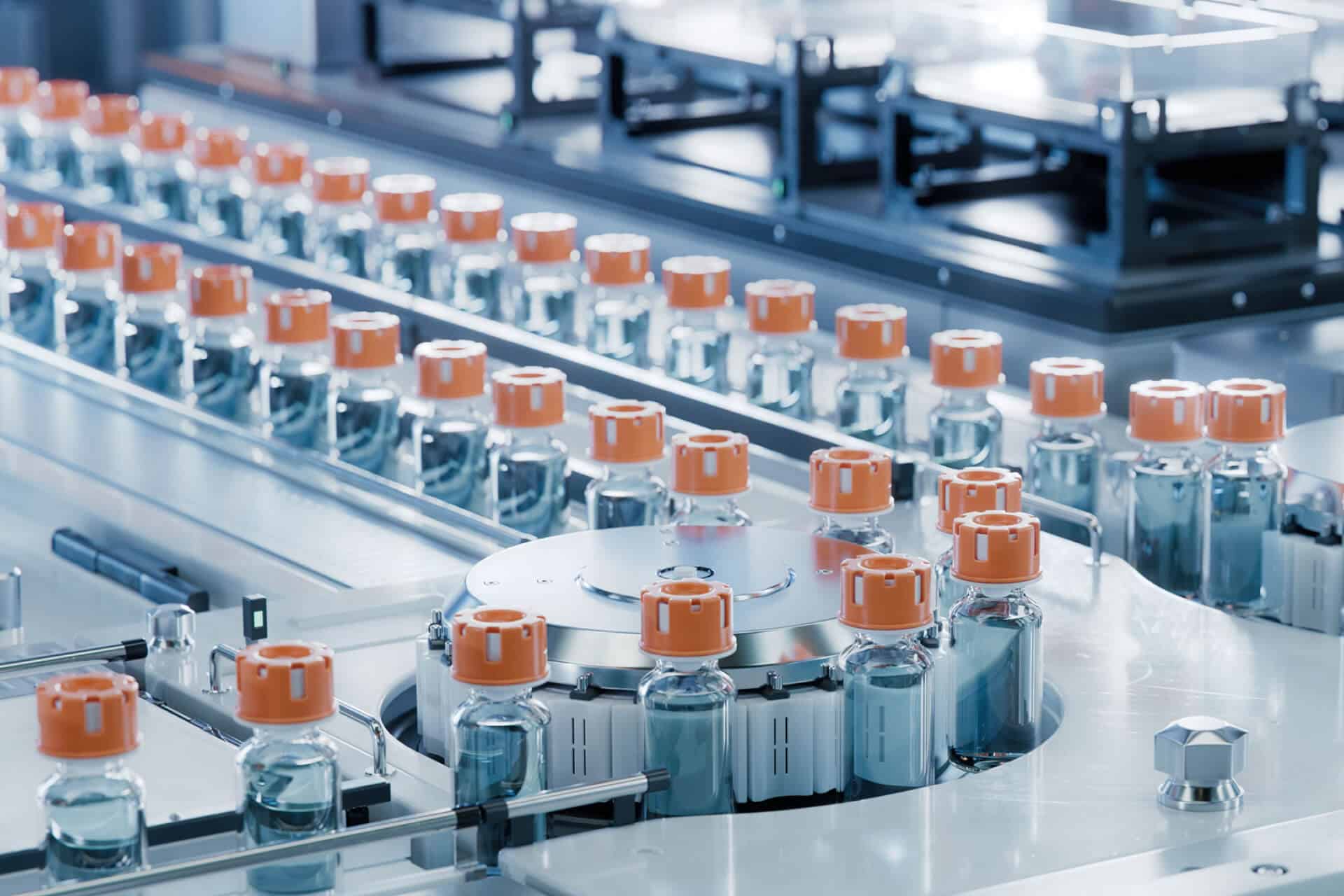 Pharmaceutical production line